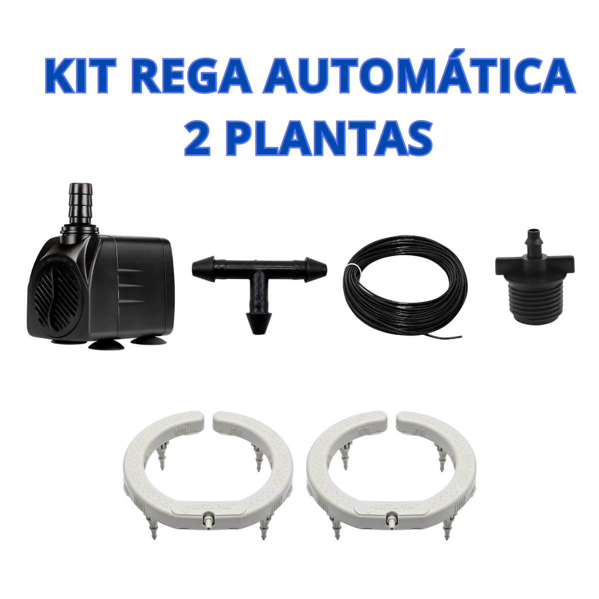Kit Rega Automática para 2 Vasos