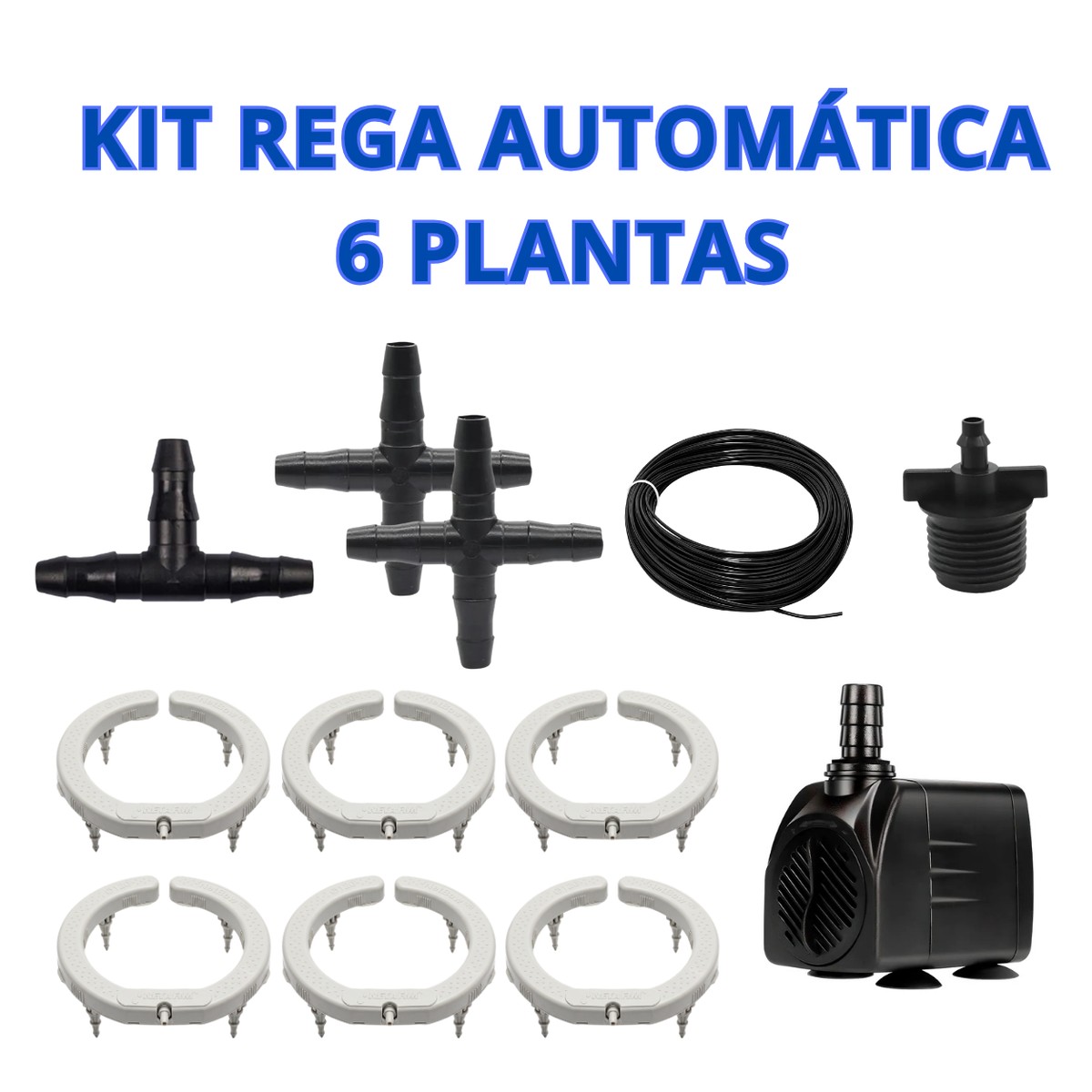 Kit Rega Automática para 6 Vasos