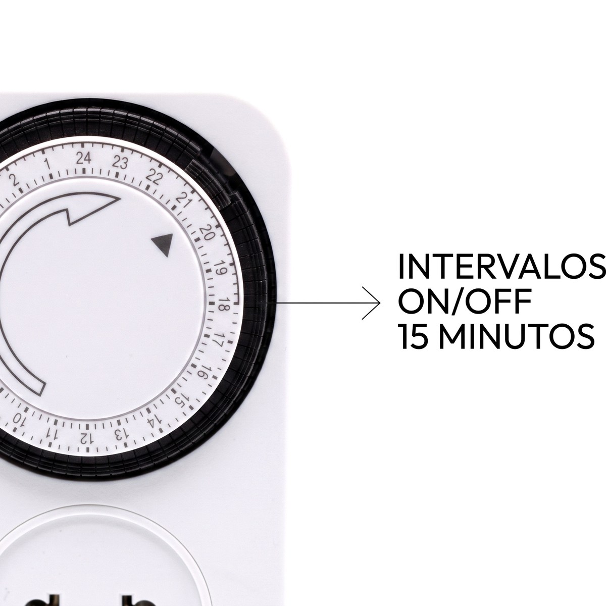 Temporizador Analógico 24h 127/220v Automação Luz
