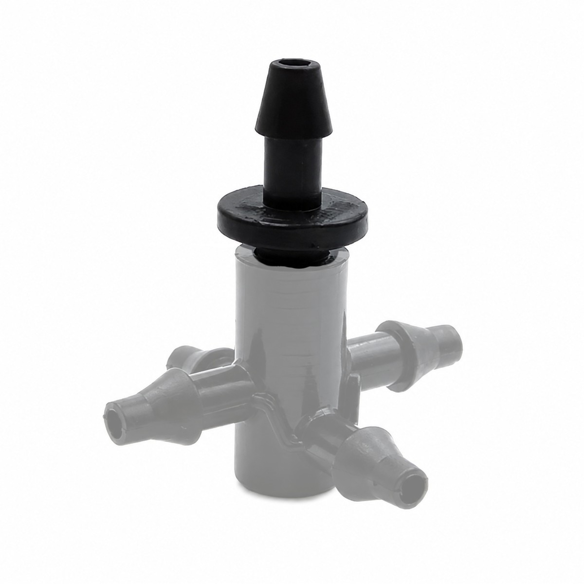 Conector Reto 6mm Gotejador Microtubo 4/7mm