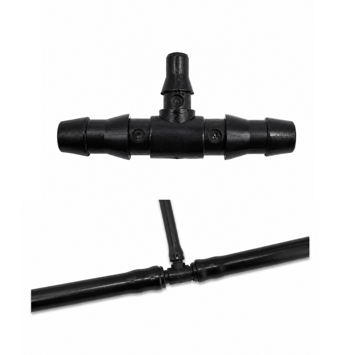 Conector T Conversor Microtubo 4/7mm x 3/5mm