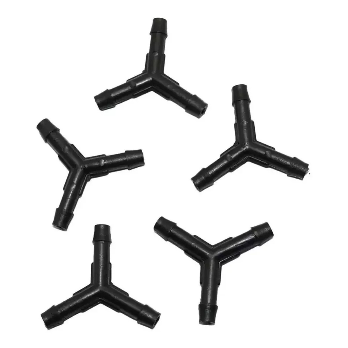 Tê Conector Y Irrigação Gotejamento Microtubo 4/7mm