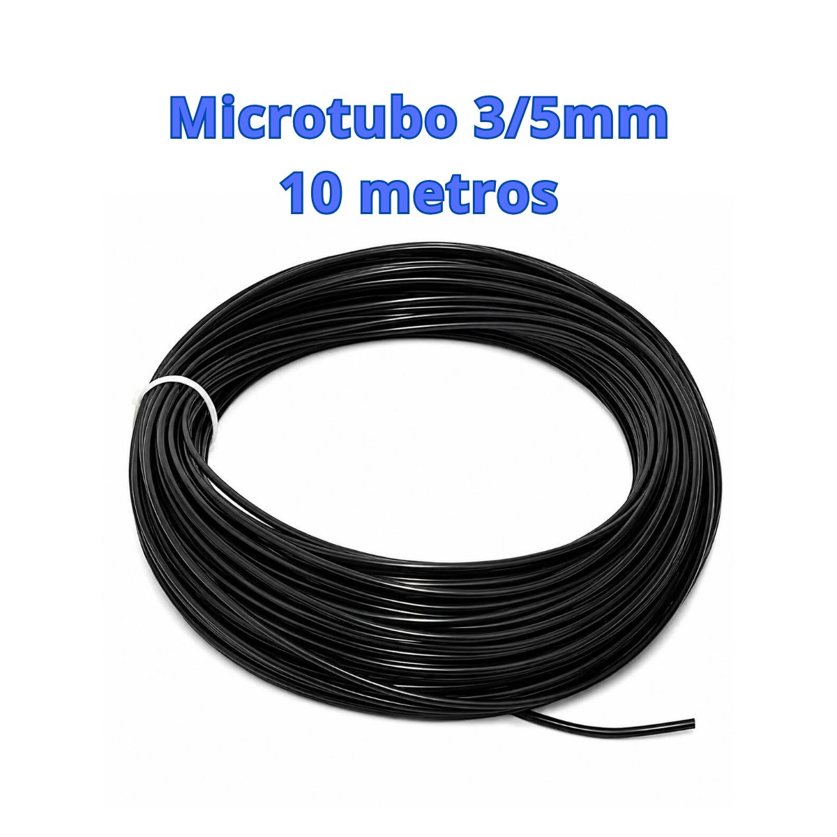 Microtubo Flexível PE 3/5mm - 10 Metros