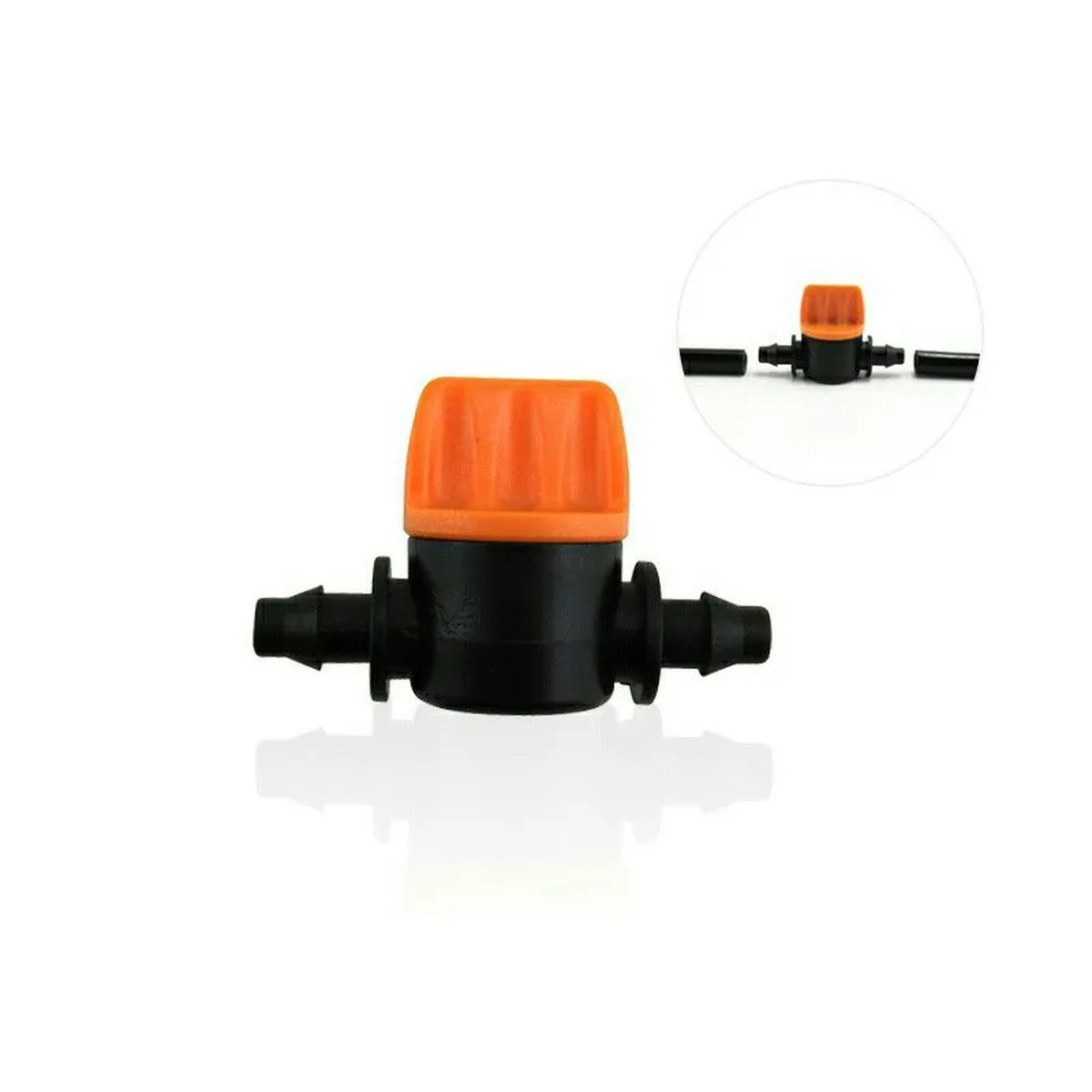 Válvula Para Microtubo Conector 4/7mm Irrigação