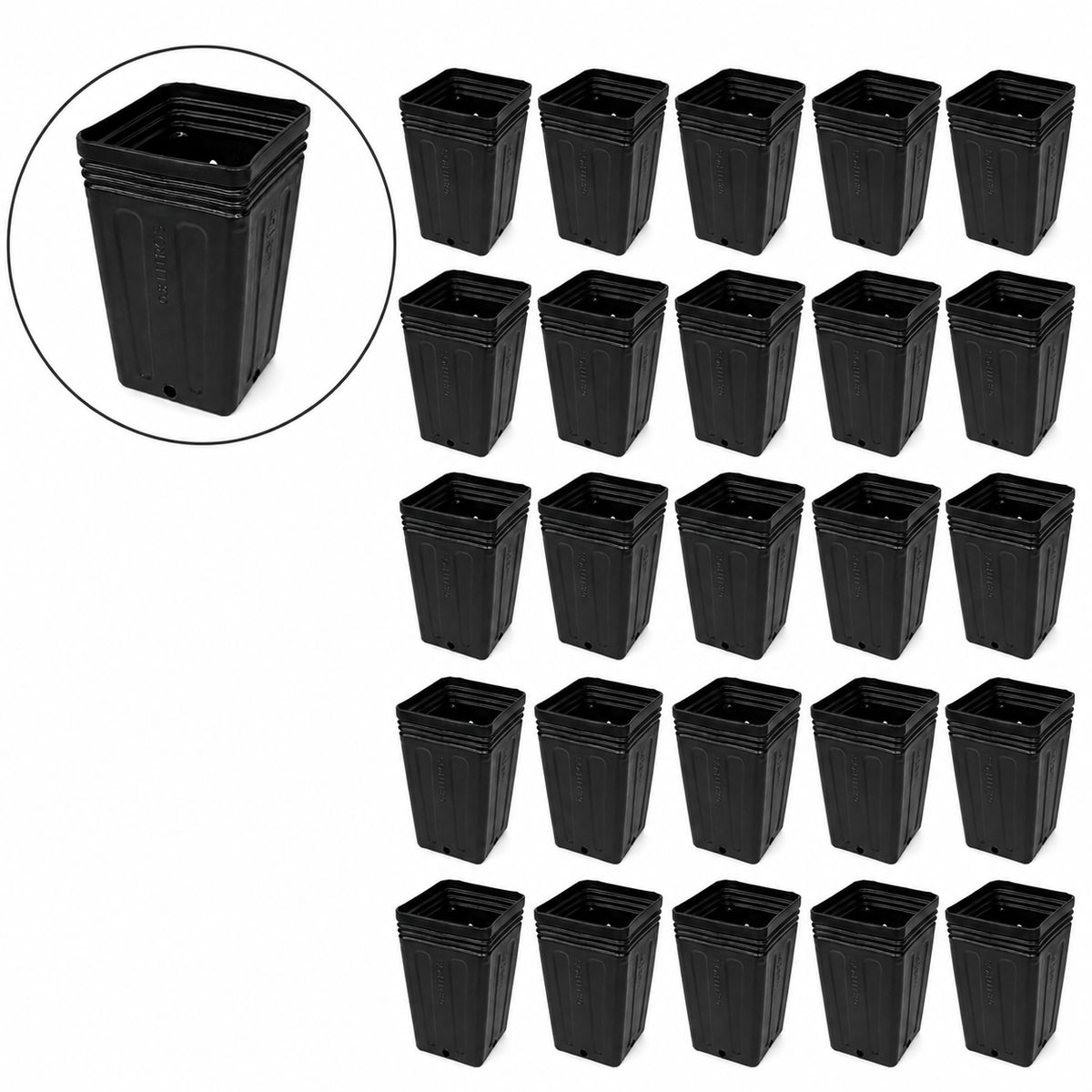 Kit 25 Vasos Flexíveis 0,8L Nutriplan