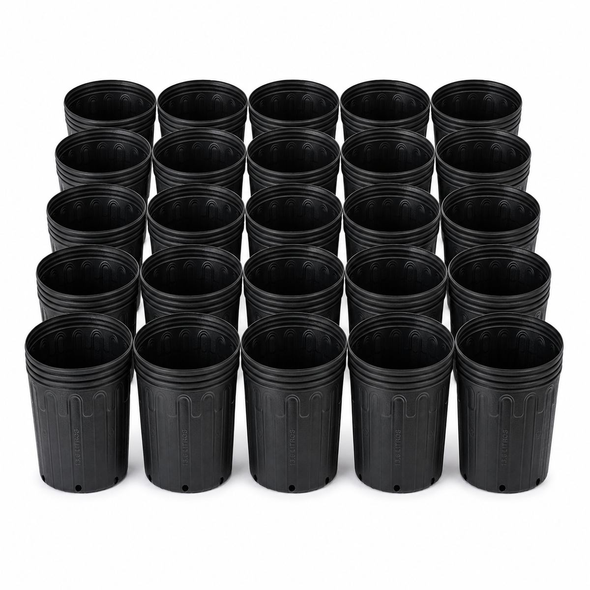 Kit 25 Vasos Flexíveis 13,6L Nutriplan