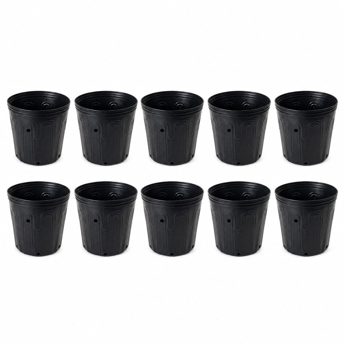 Kit 10 Vasos Flexíveis 1L Nutriplan