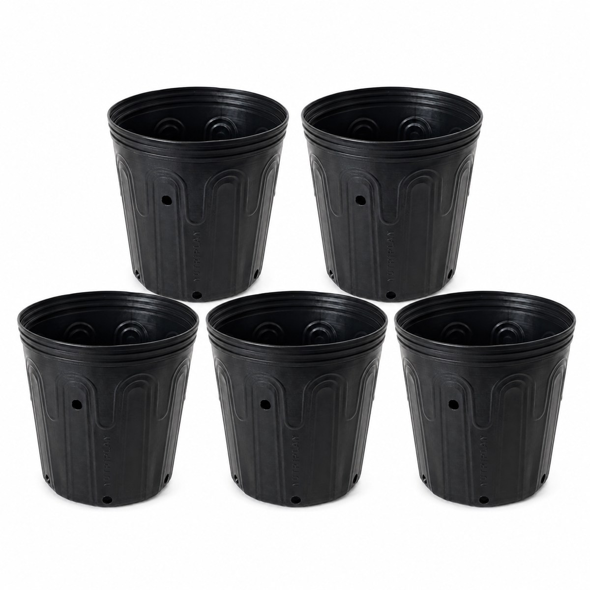Kit 5 Vasos Flexíveis 1L Nutriplan