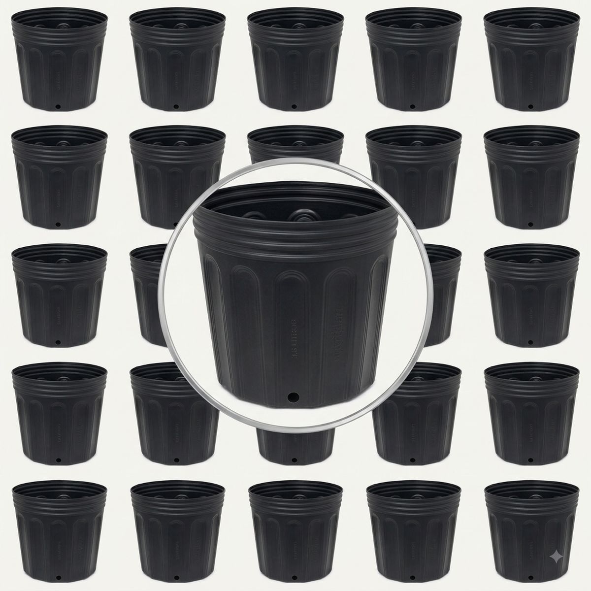 Kit 25 Vasos Flexíveis 3,6L Nutriplan