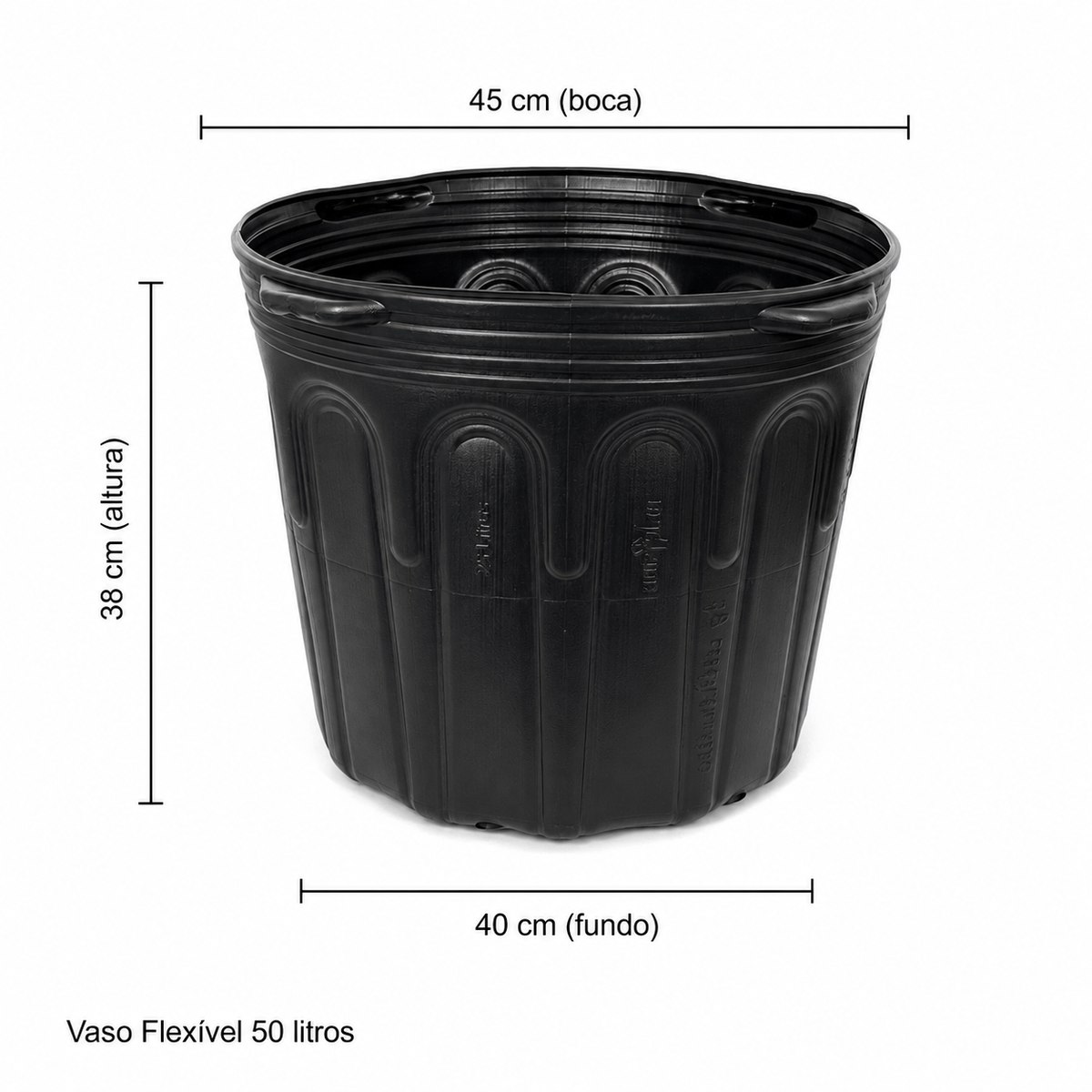 Vaso Flexível 50L Nutriplan
