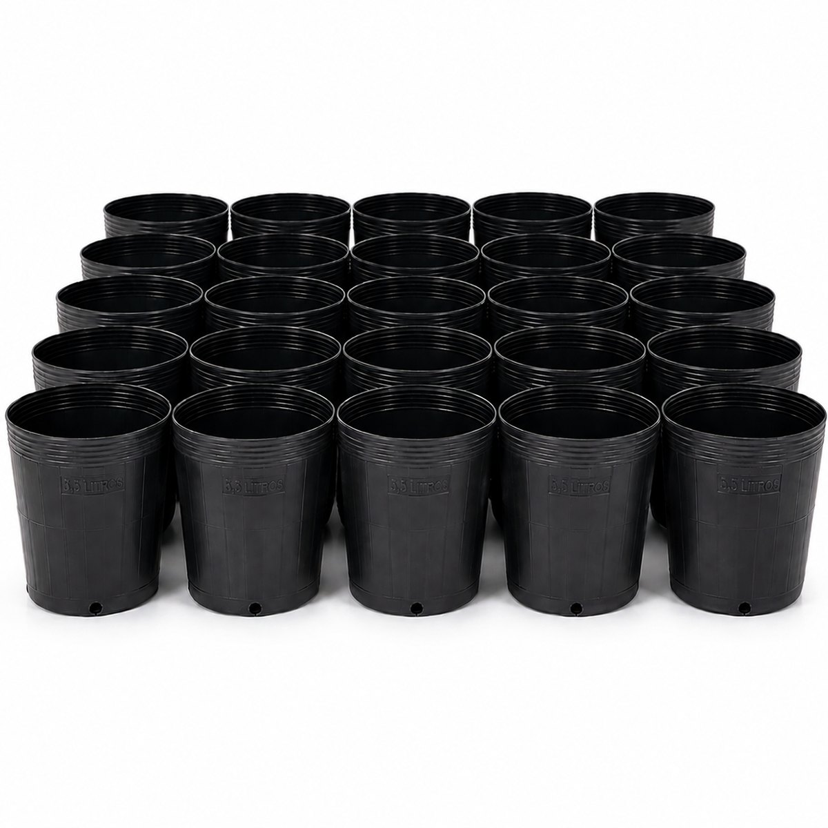 Kit 25 Vasos Flexíveis 5,5L Nutriplan