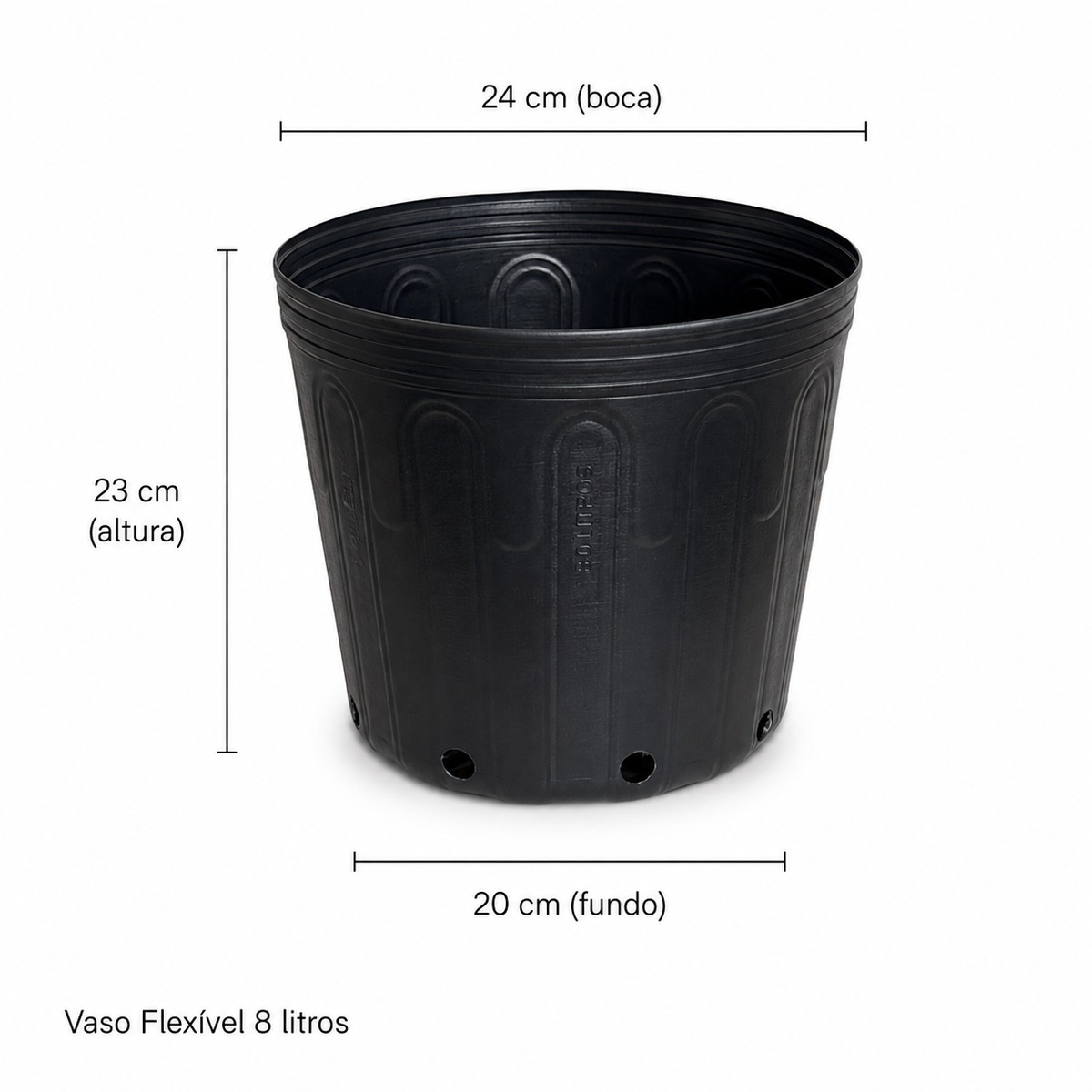 Vaso Flexível 8L Nutriplan