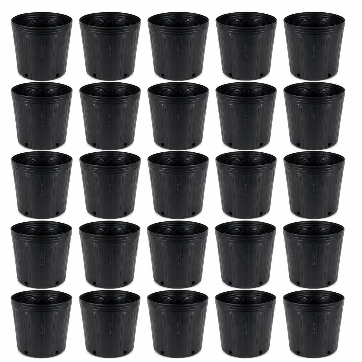 Kit 25 Vasos Flexíveis 8L Nutriplan