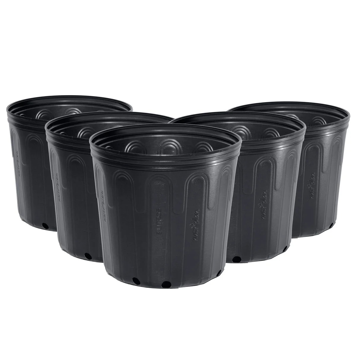 Kit 5 Vasos Flexíveis 8L Nutriplan