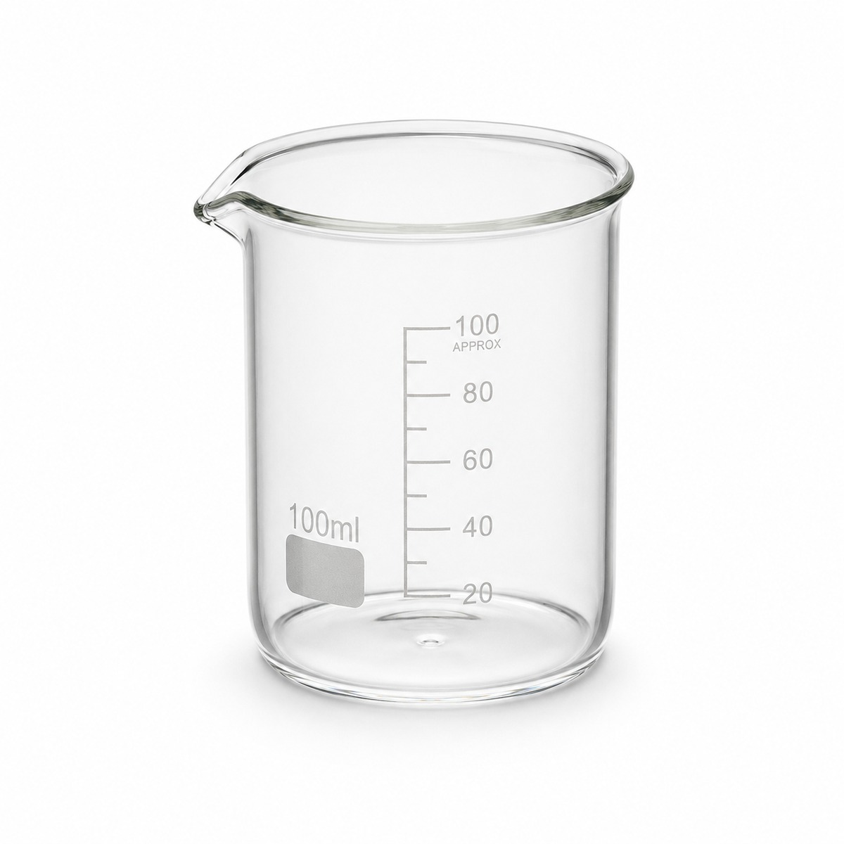 Becker de Vidro Graduado 100ml