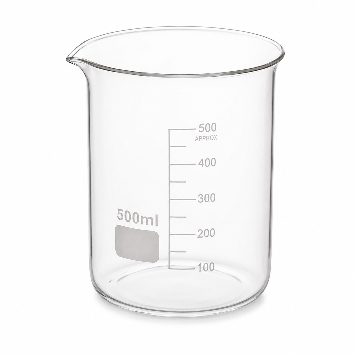 Becker de Vidro Graduado 500ml
