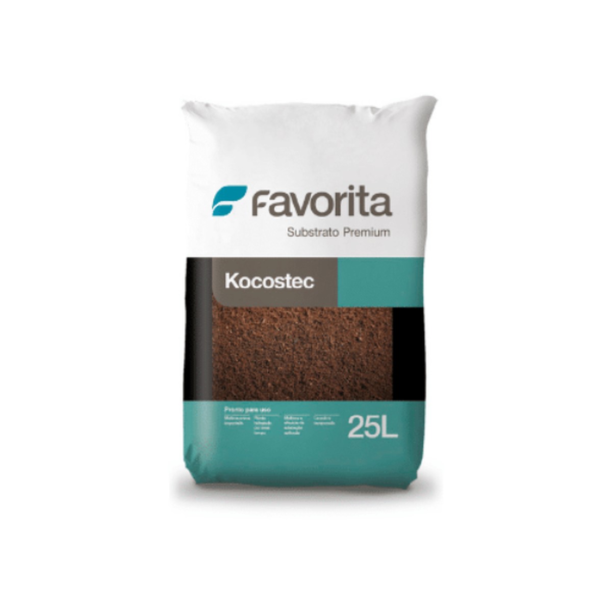 Substrato Fibra de Coco Kocostec 04 25L Favorita