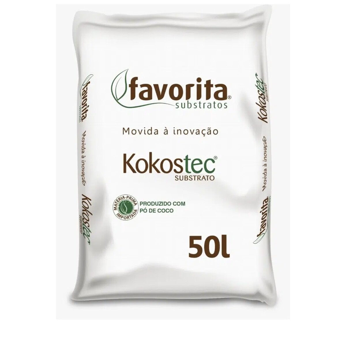 Substrato Fibra de Coco Kocostec 04 50L Favorita